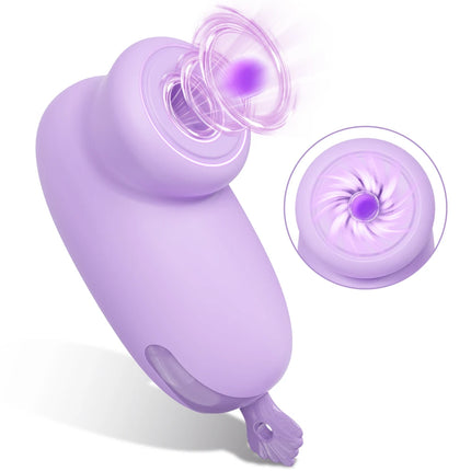 Mini Clit Sucker Vibrator for Women Sucking Clitoris Nipples Stimulator Beginner Female Masturbator Adult Goods Sex Toy Women