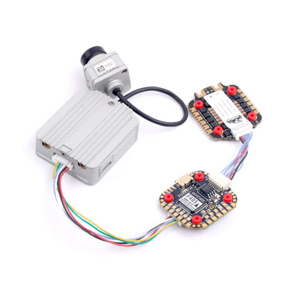 20x20mm Skystars F405 Mini HD2 Flight Controller and KM35 35A 3-6S ESC Stack with Barometer for Betaflight and INAV  FPV Racing