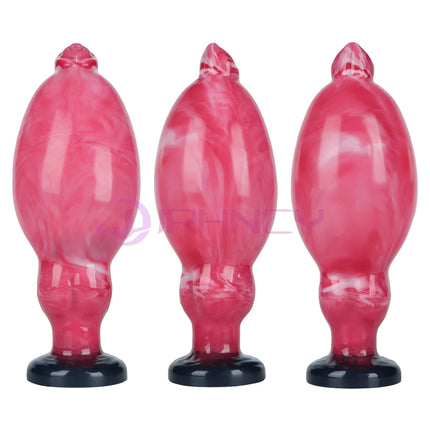 Dog Dildos Inflatable Anal Plug BDSM 18+ Sex Toys for Women Vaginal/anal Dilation G-spot Prostate Massage Silicone Buttplug