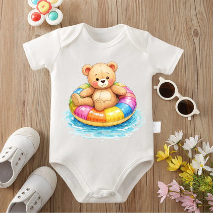 100% Cotton Bodysuit Cute Baby Bear/ I Like Nature Onesie Comfortable Cloths for Baby Jumpsuit for 0 To 12 Months Newborn