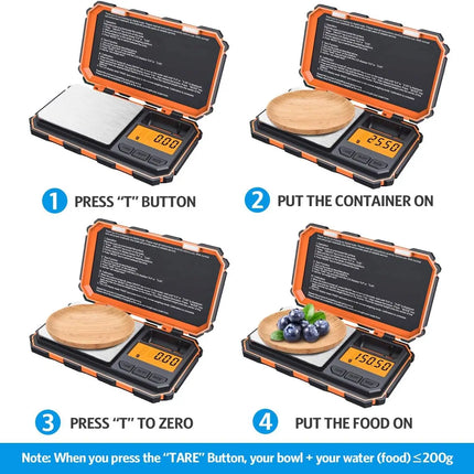 Digital Pocket Scale 200g / Balance Poche Numérique