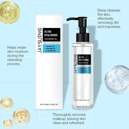 Makeup Removal Oil Dissolve Removes Facial Cosmetic Deep Clean Impurity Grease Moisturizing Brightening Hydrating Cleansing Oil