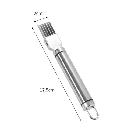 Stainless Steel Chopped Green Onion Knife Scallion Cutter Knife Onion Slicer Cutter Vegetable Fruit Shredder Kitchen Gadget