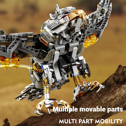 1168PCS adult children's toys, office home decorations, building blocks mechanical eagle set, animal eagle model building toys