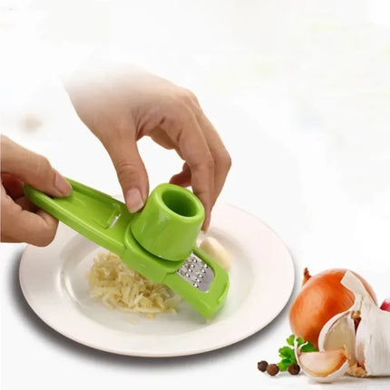 Ginger Garlic Crusher Press Garlic Grinding Grater Cutter Peeler Manual Garlic Mincer Chopping Tool Kitchen Accessories