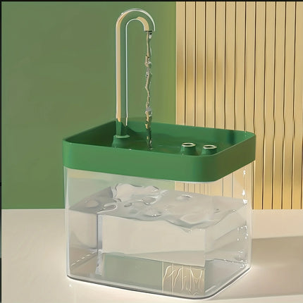 1.5L Cat Water Dispenser Automatic Circulating Flow Water Dispenser Live Water Drinking Fountain Cat and Dog Water Bowl Feeding Bowl