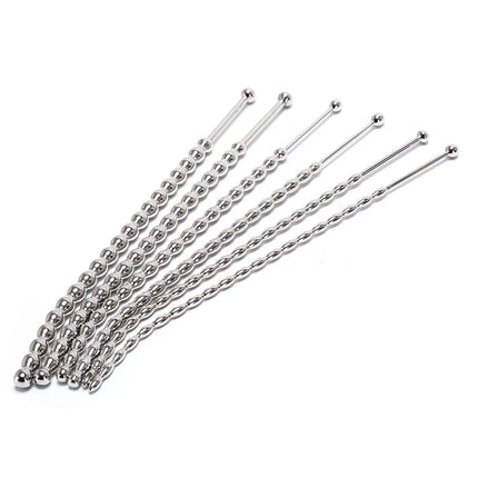 Stainless Steel Urethral Sound Amplifier Penis Plug Urethral Bead Toy Male Catheter Urethral Plug for Men Adult Novelty Toys