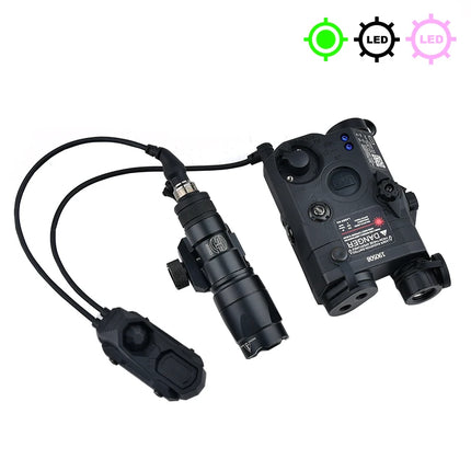 PEQ15 PEQ UHP Surefire M300 M600 Red Green Blue Nylon Flashlight LED Strobe laser AXON Dual Pressure Switch Accessories
