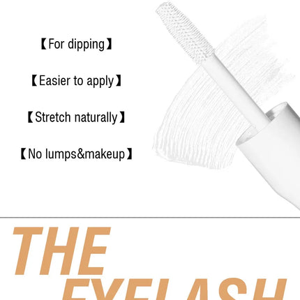 White Base Dense Curly Finalize Does Not Smudge Water Proof Mascara Makeup Cosmetic