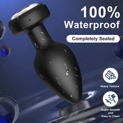 Vibrating Anal Vibrator for Man 10 Vibration Wireless Control Butt Plug Sex Toys for Couple Prostate Massager Adult Gay Products