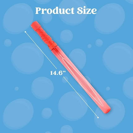 JOYFY 24 Pack 14.6'' Big Bubble Wands Bulk (2 Dozen) for Summer Toy Outdoor Activity Use Easter Bubbles Party Favors Supplies