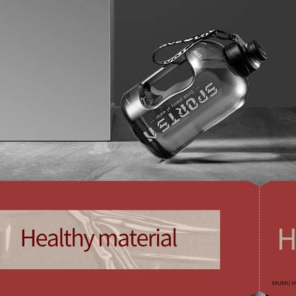 1.7L/2.7L/4L/5L Sports Water Bottle Gym Cycling Cup Portable Large Capacity Water Bottle For Fitness Camping Men Water Kellte
