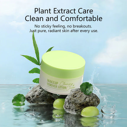 Avocado Makeup Remover Cream for Deep Cleansing, Gentle Moisturizing, Eye, Lip, and Face Makeup Removal
