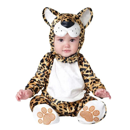 2024 New Arrival High Quality Baby Boys Girls Halloween Dinosaur Costume Romper Kids Clothing Set Toddler Co-splay Triceratops