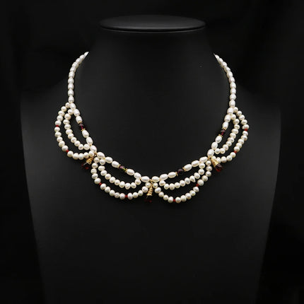 Natural FreshWater Pearl Pendant Necklace Woman 2025 Trend 18K Gold Plated  High Quality Designer Jewelry Gifts For Girlfriend