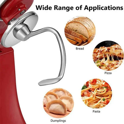 For Kitchenaid5 6 7 Quart Mixer Aid Attachment Parts AccessoriesStand Mixer Wire Whip& Dough Hook&Mixer Aid Paddle