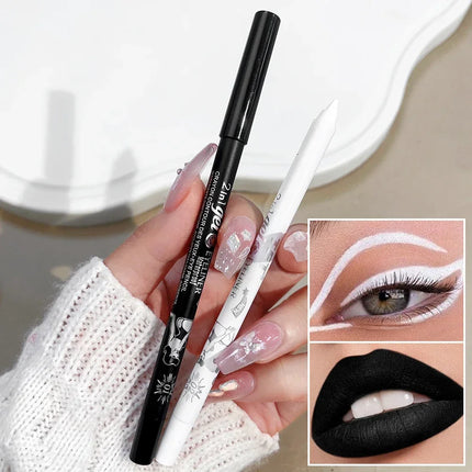 7 Colors Colorful Glitter Gold Eyeliner Pen Lasting No Fade Color Women Not Blooming Matte Eye Liner Gel Pen Makeup Cosmetics