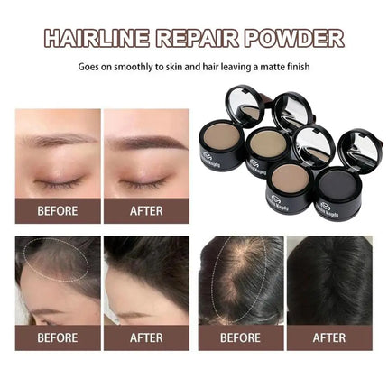 Hairline Contouring Powder Hairline Repair Filling With Line Powder Makeup Forehead Hair Powder Fluffy Powder Shadow Thin P J5M5