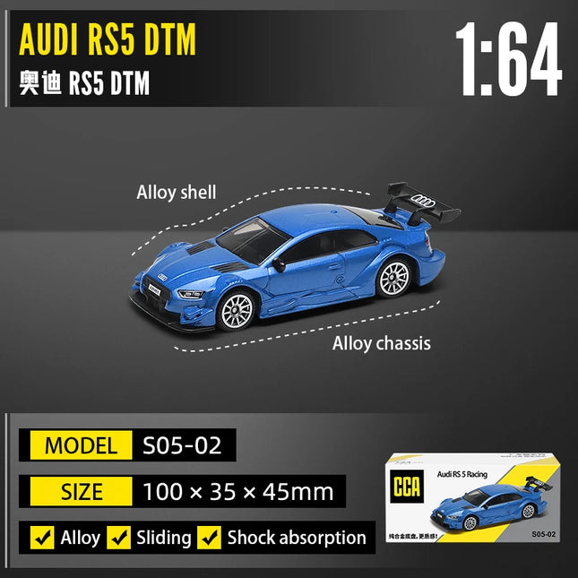 CCA 1:64 BMW, Audi, Ford, Nissan Lamborghini Collection Full body Alloy Manufacturing Die Casting Car Model Toy Car