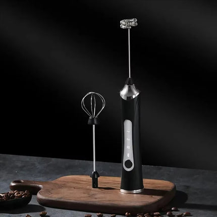 Portable electric milk mixer, handheld mixer, USB mini coffee machine mixer, cappuccino cream mixer, egg beater, food mixer