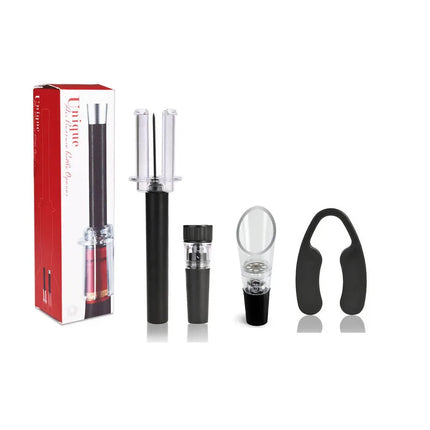 Air Pump Wine Bottle Opener Air Pressure Vacuum Wine Stopper Beer Lid Opener Corkscrew Corks Out Tool  Kitchen Accessories