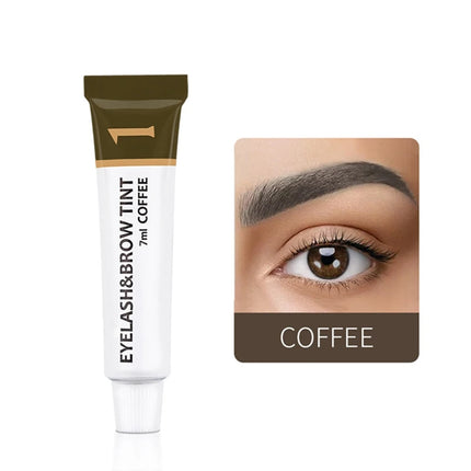 3 Colors Eyelash Eyebrow Dye Tint Kit Lasting Fast Tint Brow Dye Gel Eyebrow Cream Brow Enhancers  Mascara Makeup Tool New