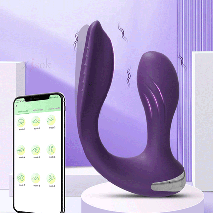 APP Control Panties Vibrator for Women Clit Stimulator Dual Ended Vagina Anal Vibrator Female Masturbator Sex Toy for Couples