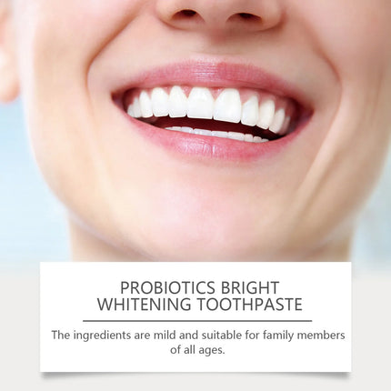Sp-6 Probiotic Toothpaste Whiten Clean Teeth Remove Stains Oral Care Management Fresh Breath Dental Brightening Toothpaste 120g