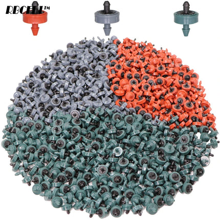 200-50pcs 2L 4L 8L Pressure Stable Flow Lawn Automatic Compensating Dripper Durable Compact Flexible Drip Irrigation Regulator