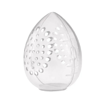 1PC Travel Cosmetic Sponge Box New Portable Pink and White Egg Plastic Box Powder Sponge Cosmetic Cosmetic Organizer