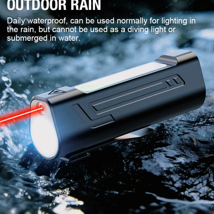 Ultra Bright LED Flashlight New Infrared Rechargeable Waterproof Torch with Pen Clip Magnetic Outdoor Camping Emergency Lanterna
