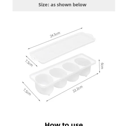 Egg Saving Box Practical Multifunctional Egg Organizer for Halogen and White Marinated Eggs