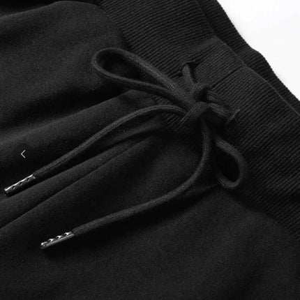 Dark Print Pattern Men's Casual Pants Personalized Street Hip Hop Rap Street Trousers Elastic Strap Casual Trousers