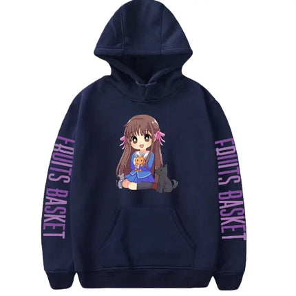Fruits Basket Oversized Unisex Anime Lover hoodies Personality Clothes Hot Product High-Quality Sweatshirt Sports Graphic Soft