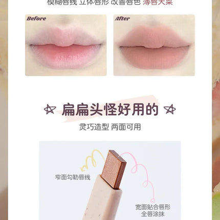 FLORTTE Lip Liner Pencil Matte Lipstick Long Lasting,Smooth Application Mechanical Lip Liners Pencil