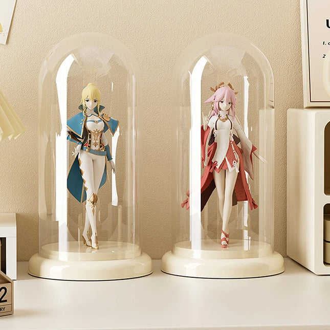 Display Rack Storage Box Collector With Transparent Single Doll Model Small Ornaments Hand Cabinet
