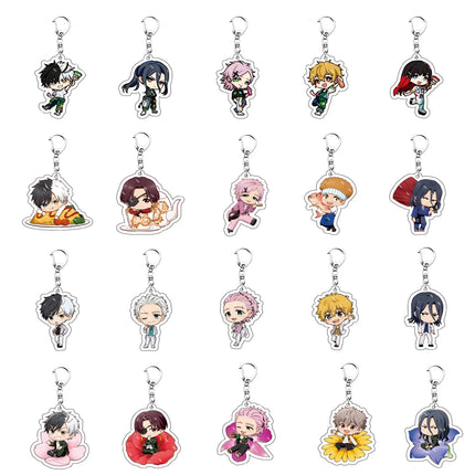 Anime WIND BREAKER 6cm acrylic Keychain key chain big stand brand Sakura-harusugita Keitaro  decoration key ring Gift