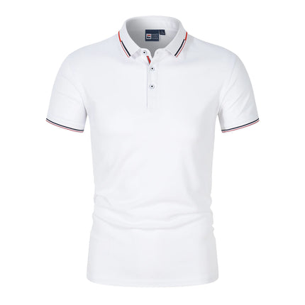 2025 Business Style Polo Shirt with Three-Dimensional Tailoring to Enhance Body Shape, Made of Micro Elastic Fabric with Non Tig