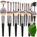 21Pcs GreenMakeupEgg
