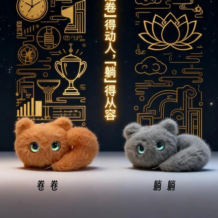 100%Genuine Ai Intelligent Toy Curious Cat Intelligent Dialogue Overseas Edition Voice Wifi Interaction Emotional Companionship