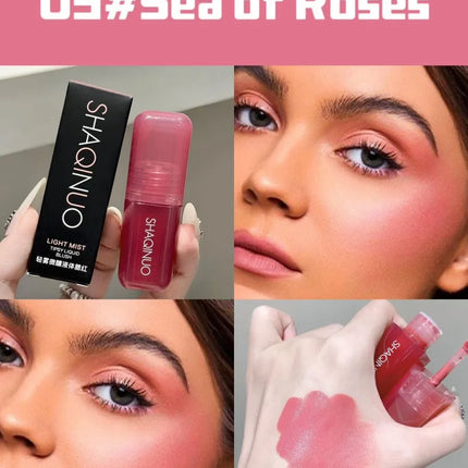 Light Blush Liquid SHAQINUO Moisturizing Mirror Vitality Moisturizing Whitening Brightening Natural Rouge