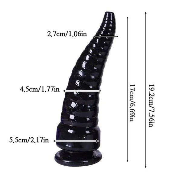 Threaded octopus tentacles, simulated anal plug, adult sex toy, men's and women's anal expanders, prostate massager, suction cup