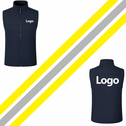 Fashion Style Down Vest Custom Team Logo Casual Sleeveless Jacket Printing Pattern Chill -proof Coat Company Brand Text 2026