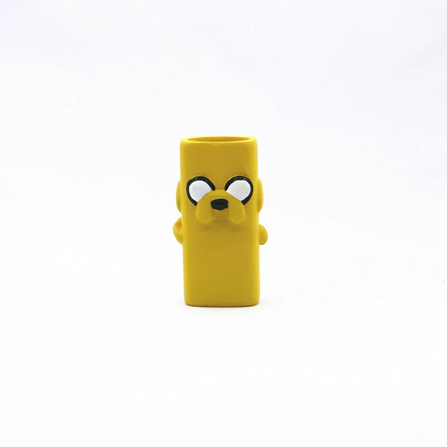 1pc Jake the Dog &FINN Lighter Case Cover Holder For BIC Standard Size Lighters Sleeve Type J6