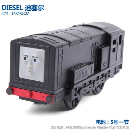 NO BOX 1:43 Thomas And Friend Alloy Magnetic Train Track Locomotive Toby Emily Petcy Duck Train Model Boy Educational toy Gift