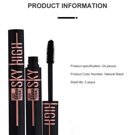 Silk Fiber Mascara Waterproof Mascara For Eyelash Extension Natural Thicking Eye Lashes Curler Long Lasting Makeup Eyes Cosmetic