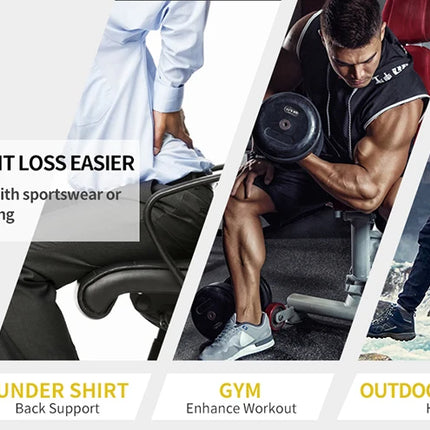 Men Slimming Body Shaper Chest Compression Shirts Tummy Control Shapewear Abdomen Slimming Vest Waist Trainer Corset Tank Top