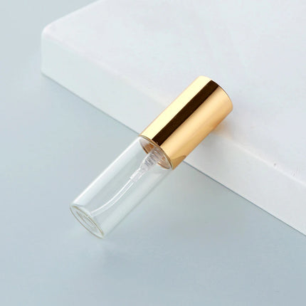 100Pcs 5ml Portable Empty Spray Perfume Bottle Cosmetic Travel Aluminium Spray Bottle For Gift Sample Mini Bottle Parfum Makeup