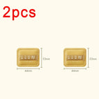 2pcs Yellow- S