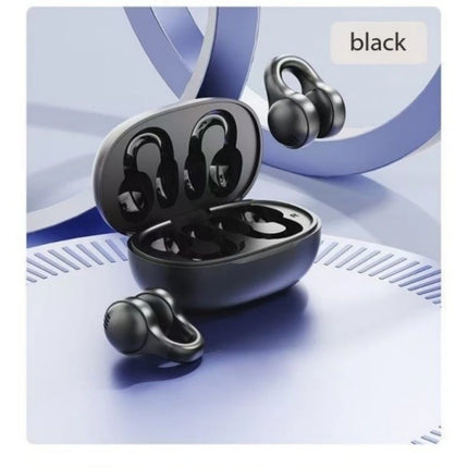 Wireless Bluetooth Earphones Ear-clip LED Power Display Headset Sport Earbuds For Xiaomi HD Sound Game Headphones With Mic